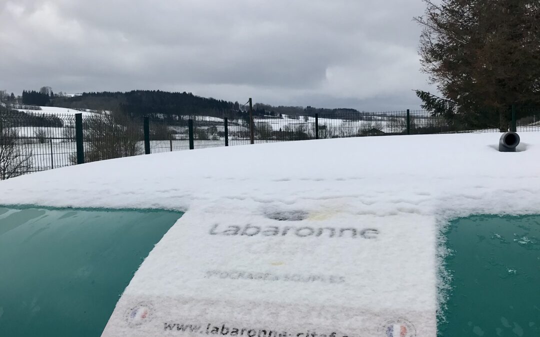 Depósitos Labaronne: Resistencia a Nieve y Heladas (-30°C) | Nutriset